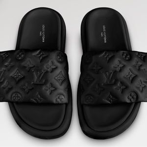 LV Pool Pillow Mules